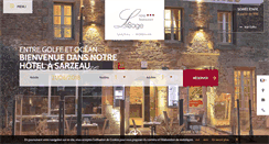 Desktop Screenshot of hotelrestaurantlesage.com